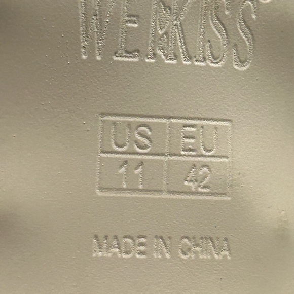 Wet Kiss Black Brown Ivory Snakeskin Tie-up Sandals Size 11 NWOT - Picture 12 of 12